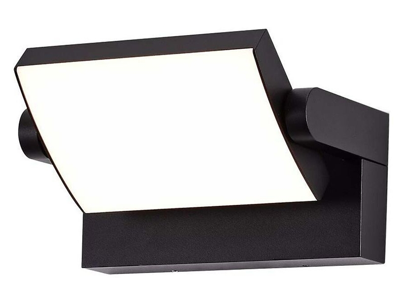 Kinkiet zewnętrzny VT-11020 LED 3000K 21cm aluminiowy czarny