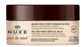NUXE Nuxe Rêve De Miel smeltende lichaamsoliebalsem 200 ml. Voor een zeer droge en gevoelige huid.