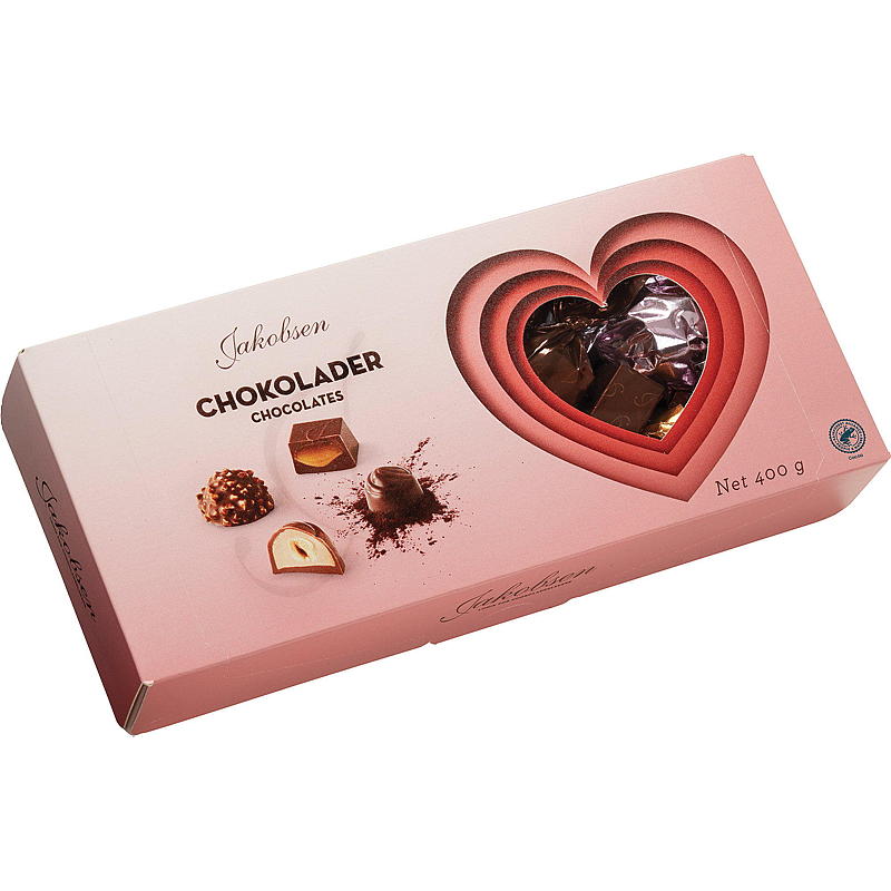 Carletti Chokladhjärta 400 g Jakobsen