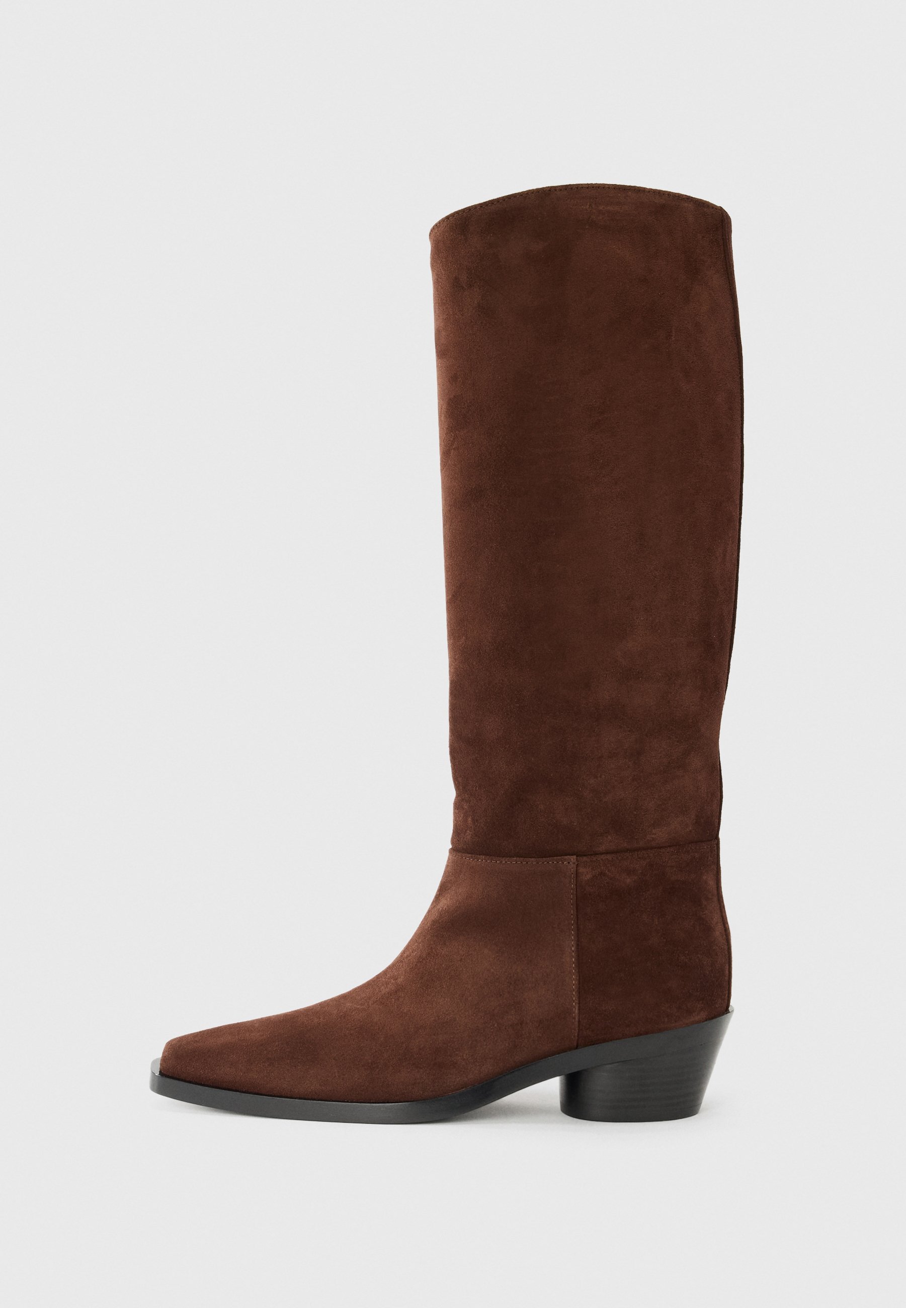 Proenza Schouler BRONCO - Stivali da cowboy/motociclista - cioccolato