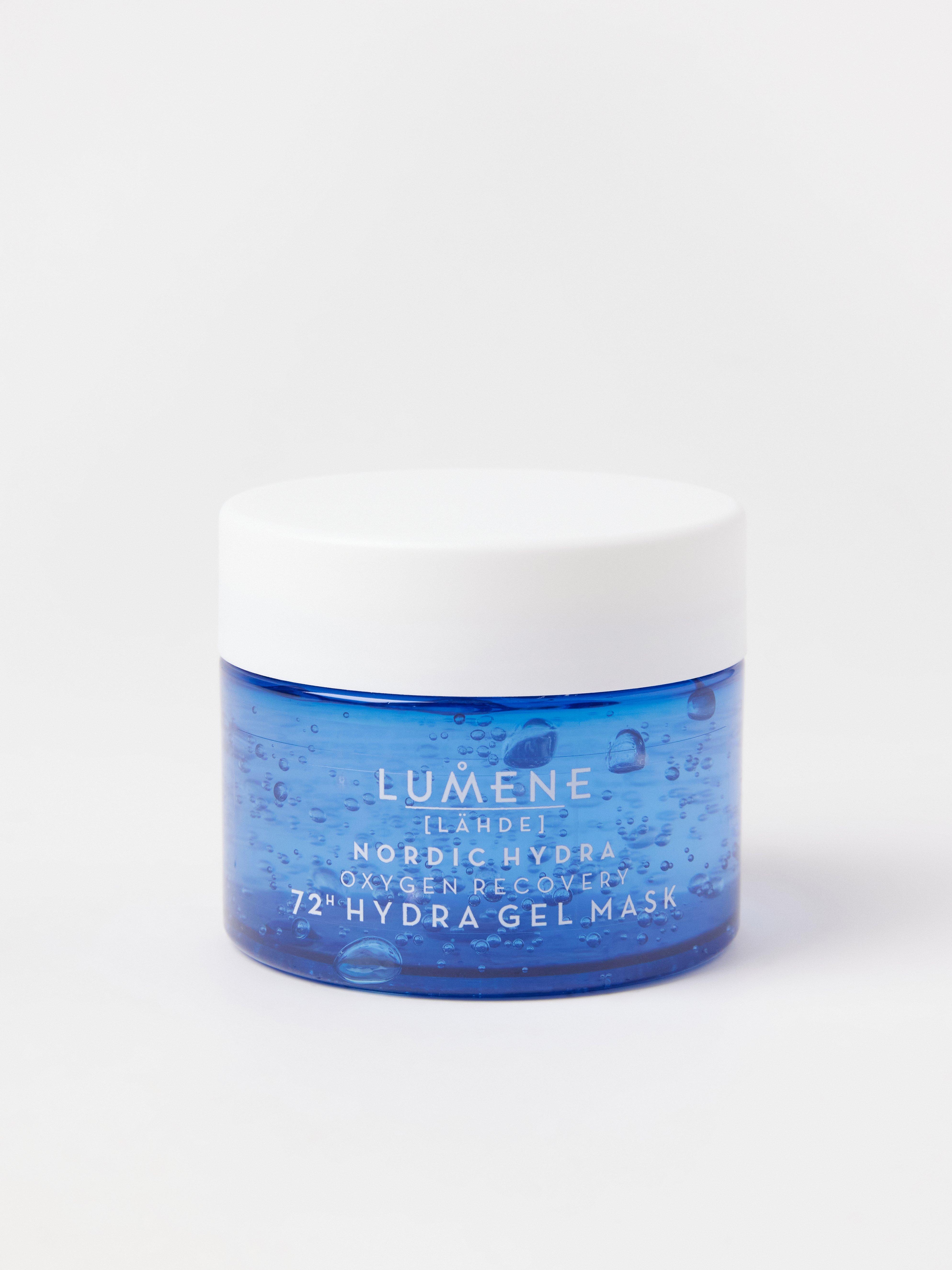 Lumene Nordic Hydra Oxygen Recovery 72h Hydra Gel Mask bez barvy