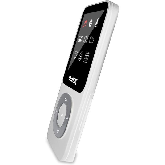 Leitor de MP4 - FEBEST - M400 - USB Tipo-C - Cartão SD até 32 GB - Bluetooth - Gravador de voz integrado - Leitor de eBooks (TXT)