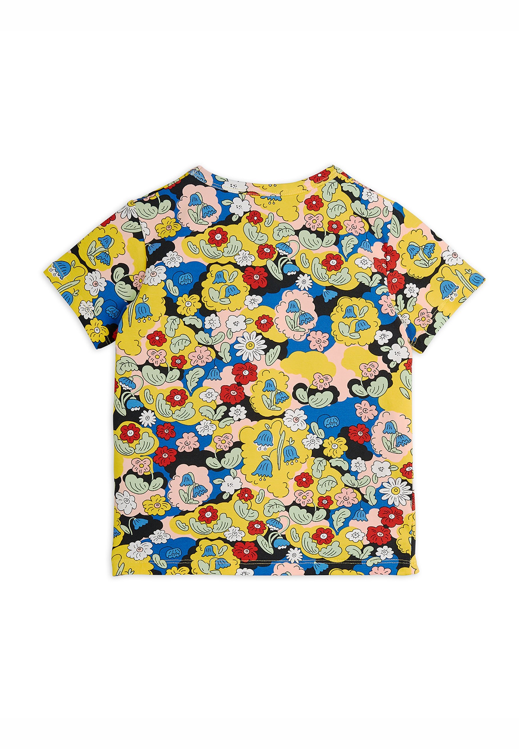 Mini Rodini T-shirt à fleurs unisexe - T-shirt imprimé - multicolore