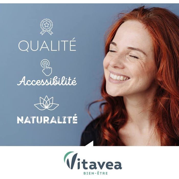 Integratore alimentare anti-invecchiamento - WOODOURS - Vitavea - Acido ialuronico - Collagene - Coenzima Q10