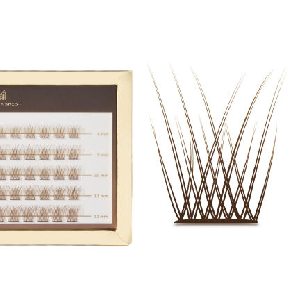 Πολλές βλεφαρίδες V-Lashes