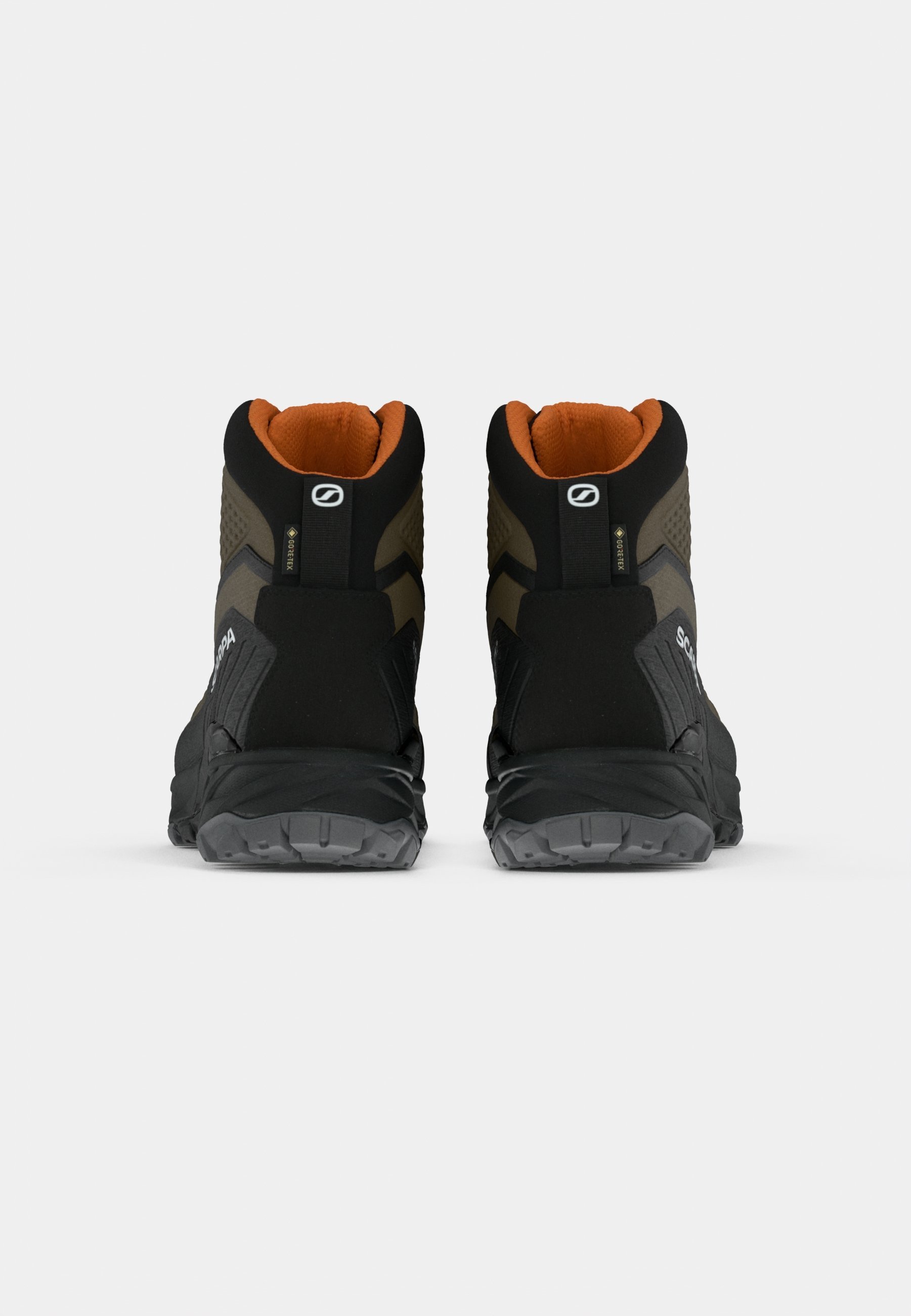 Scarpa RUSH TRK GTX - Botas de caminhada - cor lama/laranja queimado