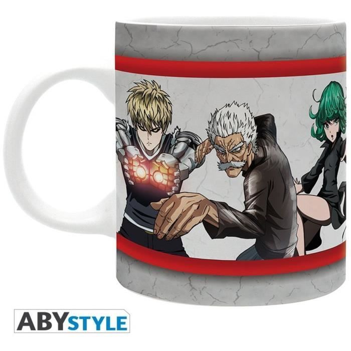 Taza de One Punch Man - 320 ml - Héroe - Sublime - con caja - ABYstyle