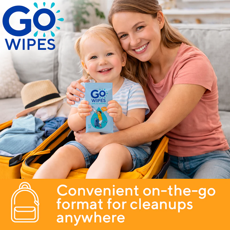 GoWipes Papel higiênico umedecido para crianças e jovens