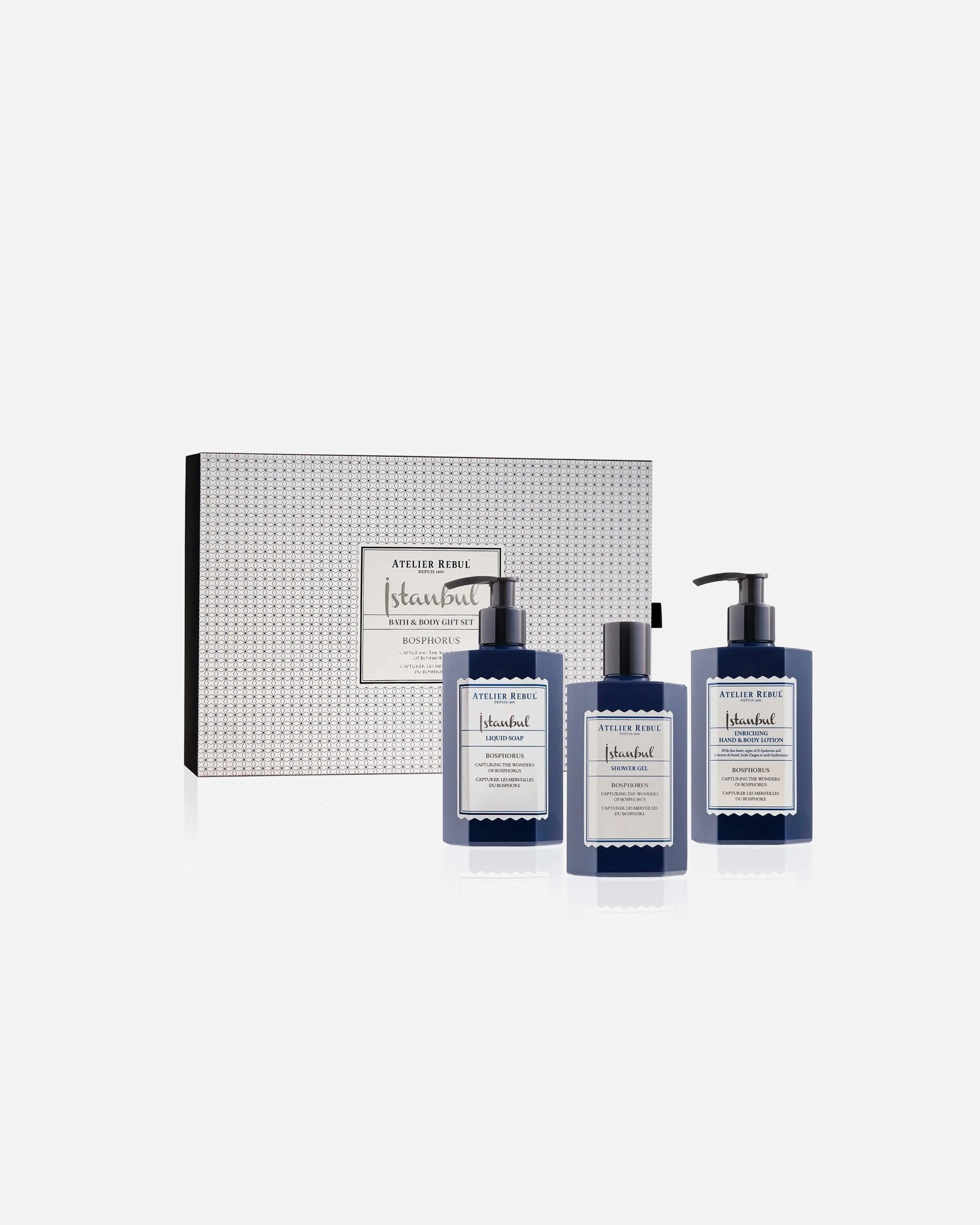 Atelier Rebul Istanbul Bosphorus Body Care Set - Darilni set za kopel in nego telesa - 1 kos