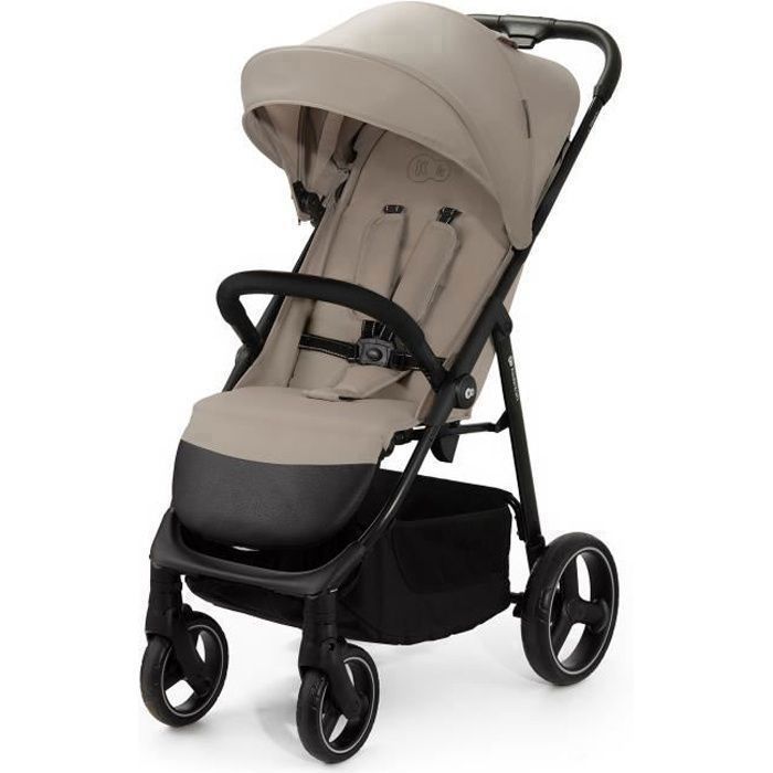 Kinderkraft Trig 3 Beige Stroller with One-Hand Folding