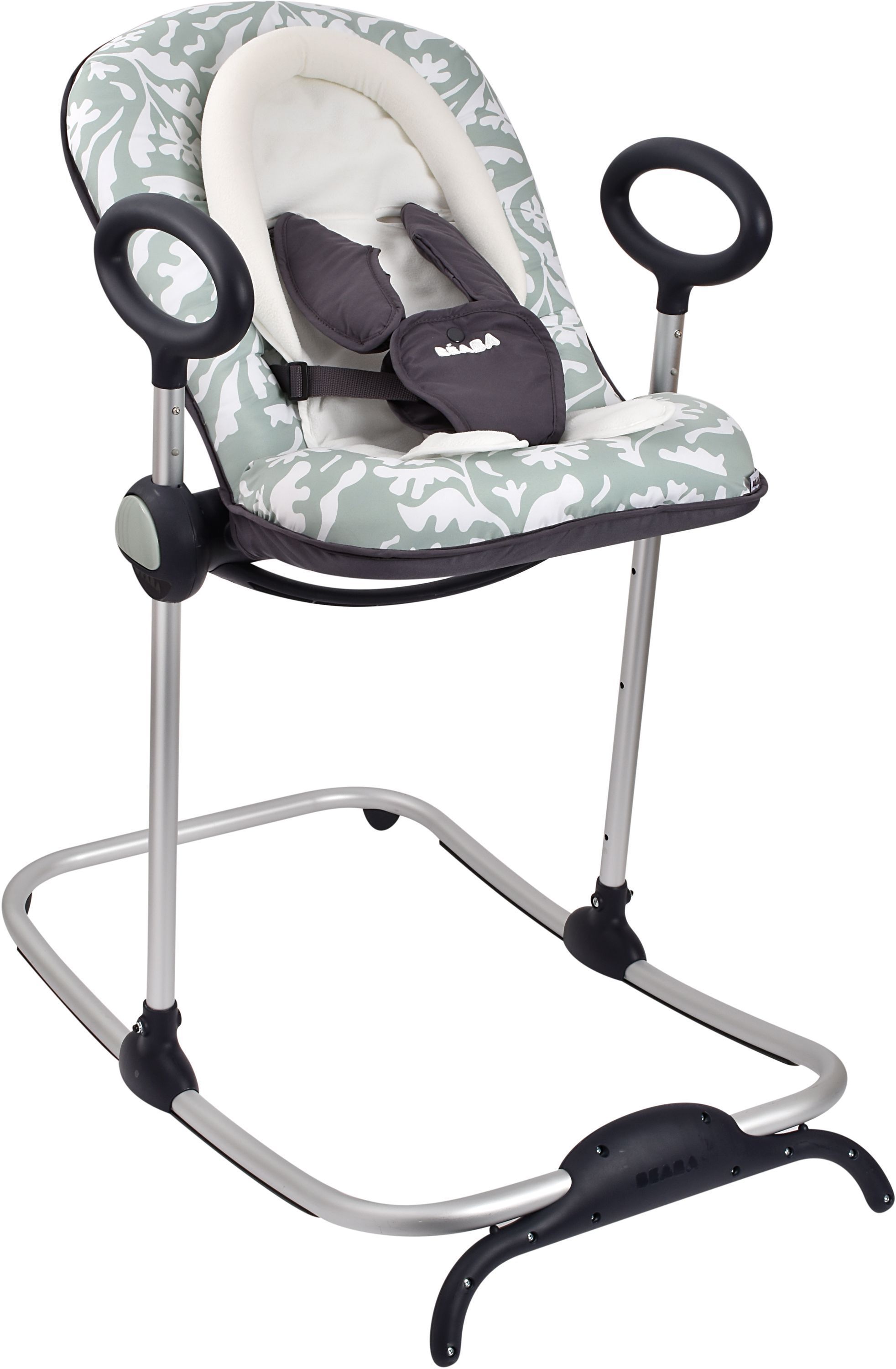 BEABA Transat Bébé Up & Down I Playprint Nature + Arche de jeux