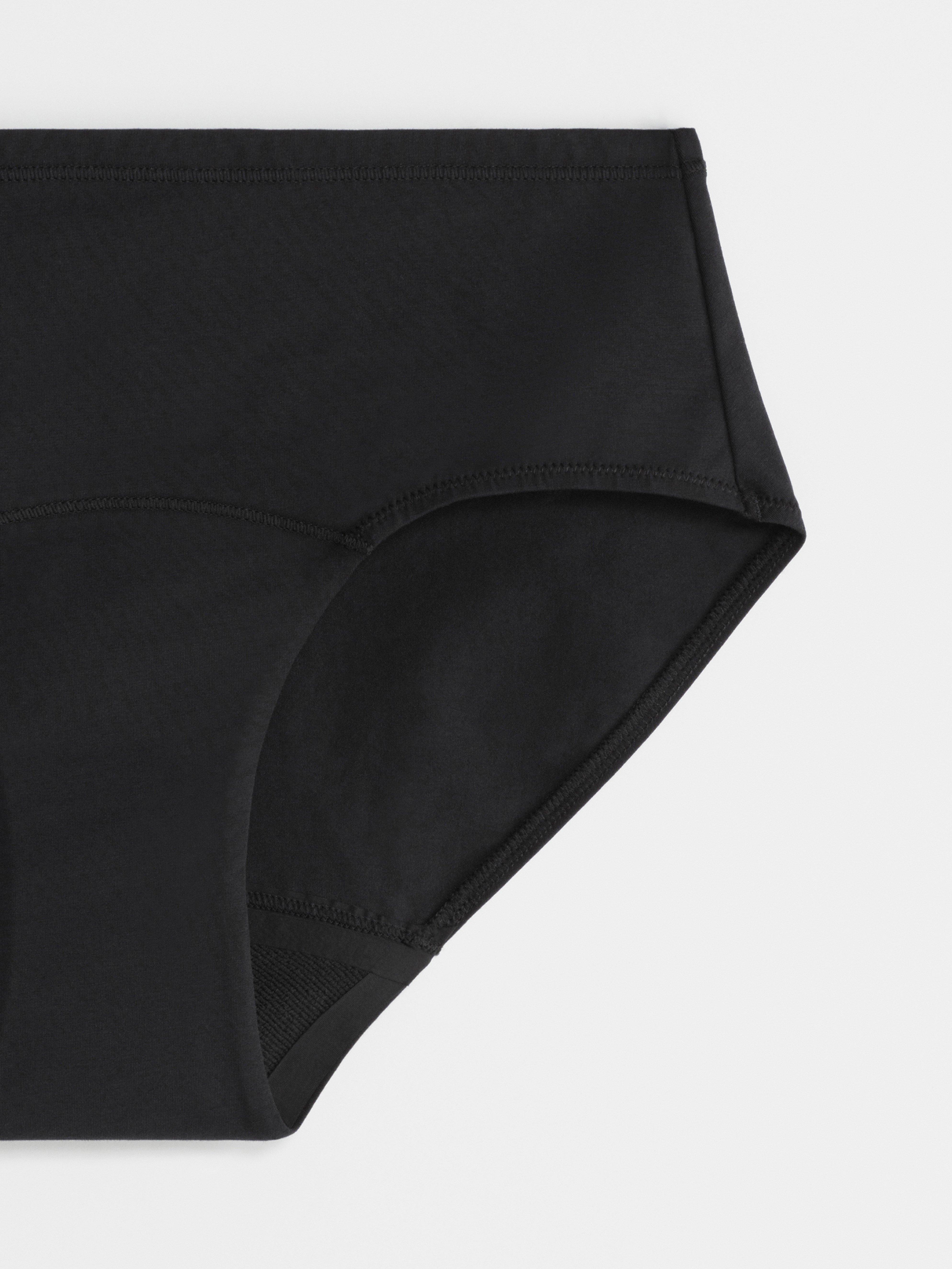 Menstruační kalhotky s vysokou absorpcí – Hiphugger – Female Engineering Black