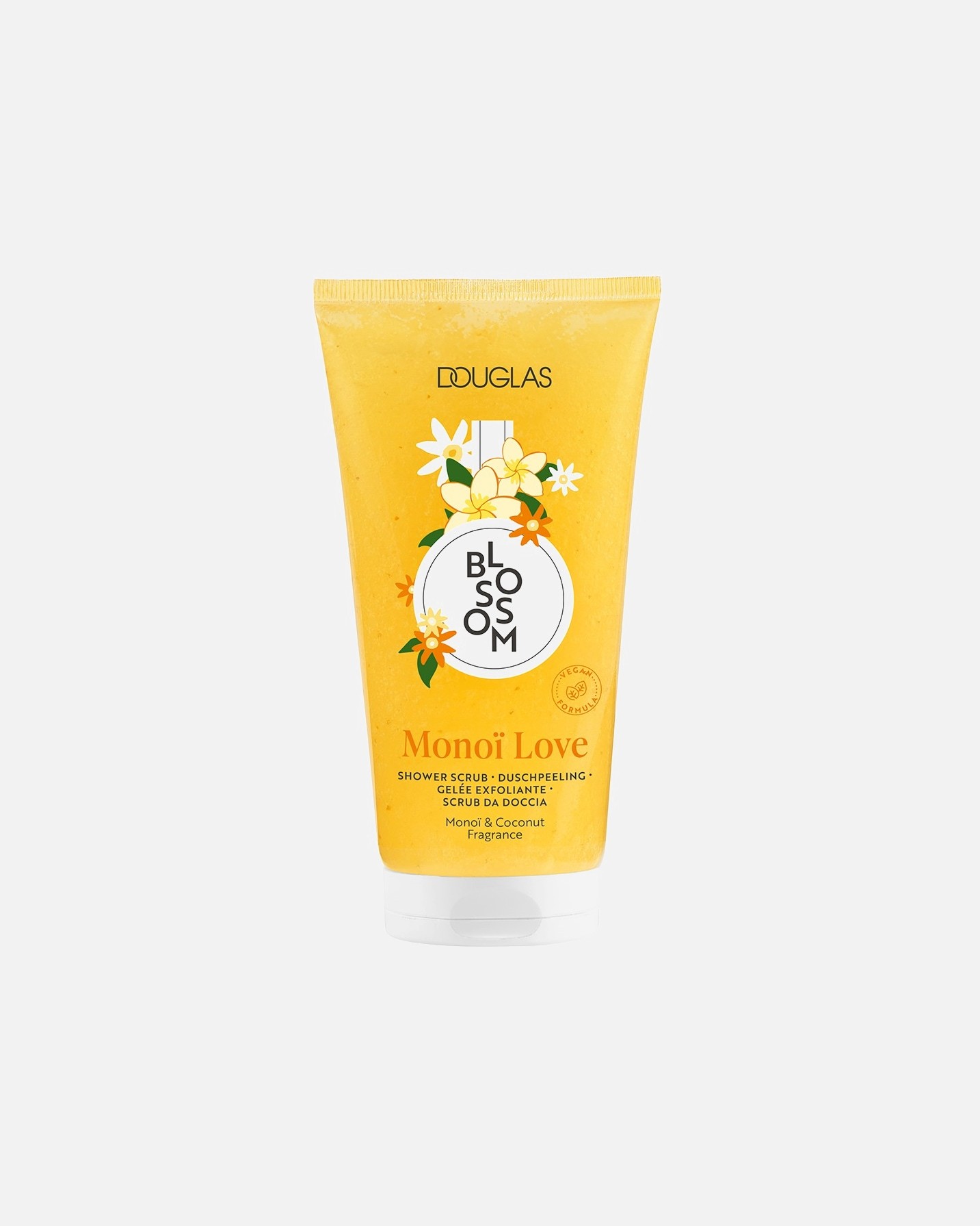Piling za telo Douglas Collection Blossom MonoÏ Love - piling za prhanje - 150 ml