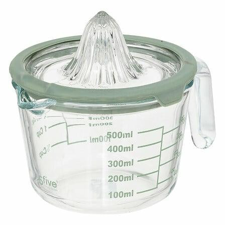 WYCISKARKA DO CYTRUSÓW Néo 500ml zielona SZKLANA z uchwytem