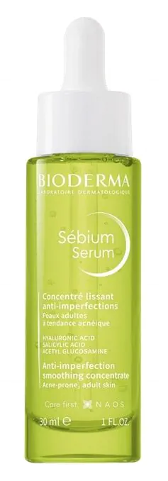 Bioderma Sebium Serum Wygładzające serum przeciwstarzeniowe redukujące niedoskonałości