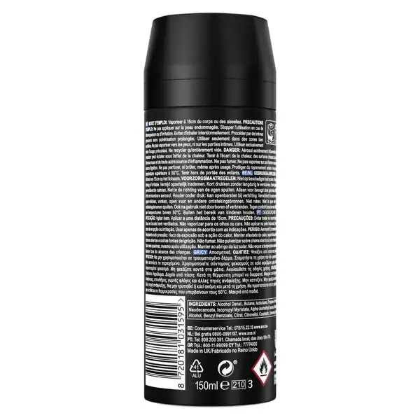 Dezodorant in sprej za telo Axe Anarchy 150 ml