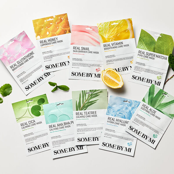 Some By Mi Real Aloe Soothing Care Mask - 1 stuk