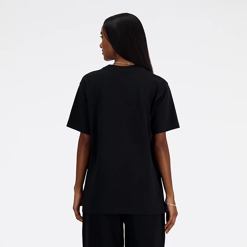 Damen-Sport-T-Shirt - SCHWARZ