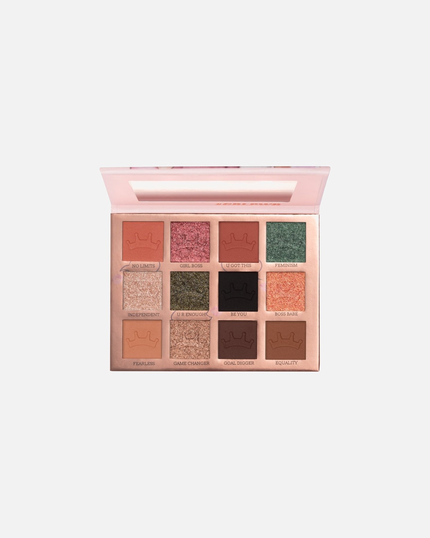 Paleta sjenila za oči Queen Tarzi GRL PWR - Višebojna -