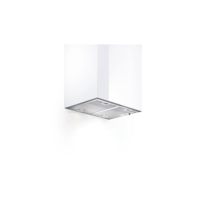Groupe filtrant 650 m3/H - BOSCH DHL555BL - 50 cm - Classe C  79.8 kWh/an - Evacuation ou recyclage avec filtre à charbon DH - Métal