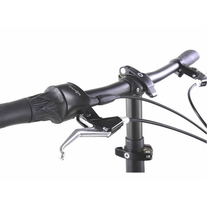 City bike - DAHON - Hit Naked - black - Rim brakes - Rigid