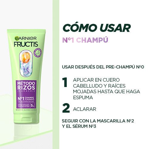 „Fructis Curl Method“ šampūnas Nr. 1 drėkinamoms garbanoms Šampūnai