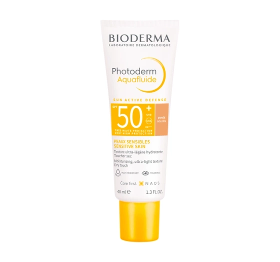 Bioderma Photoderm Aquafluide ultralekki fluid SPF50  Golden 40 ml