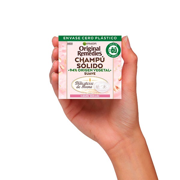Gyengéd szilárd sampon | 60g