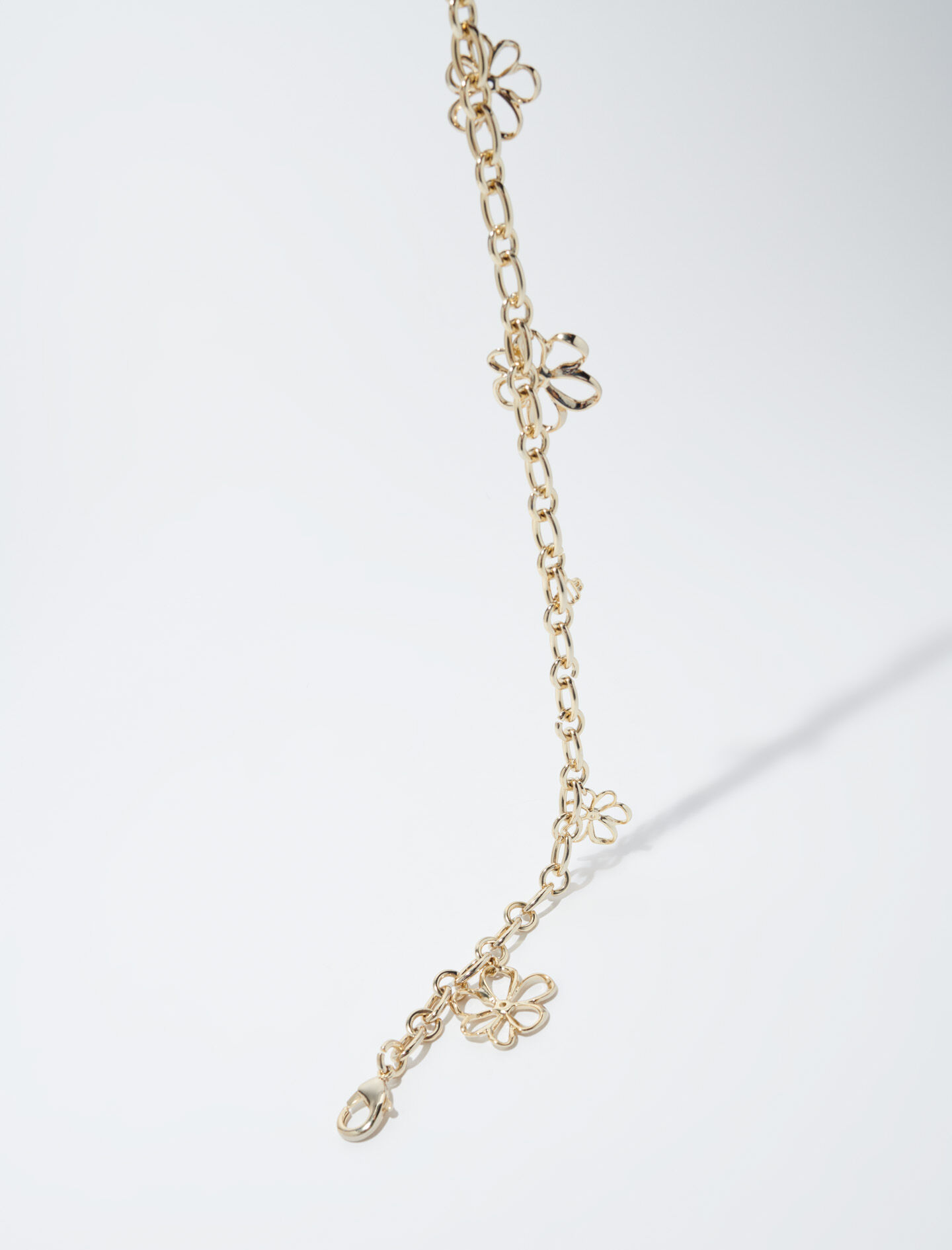 Kettingriem met bloemen - of