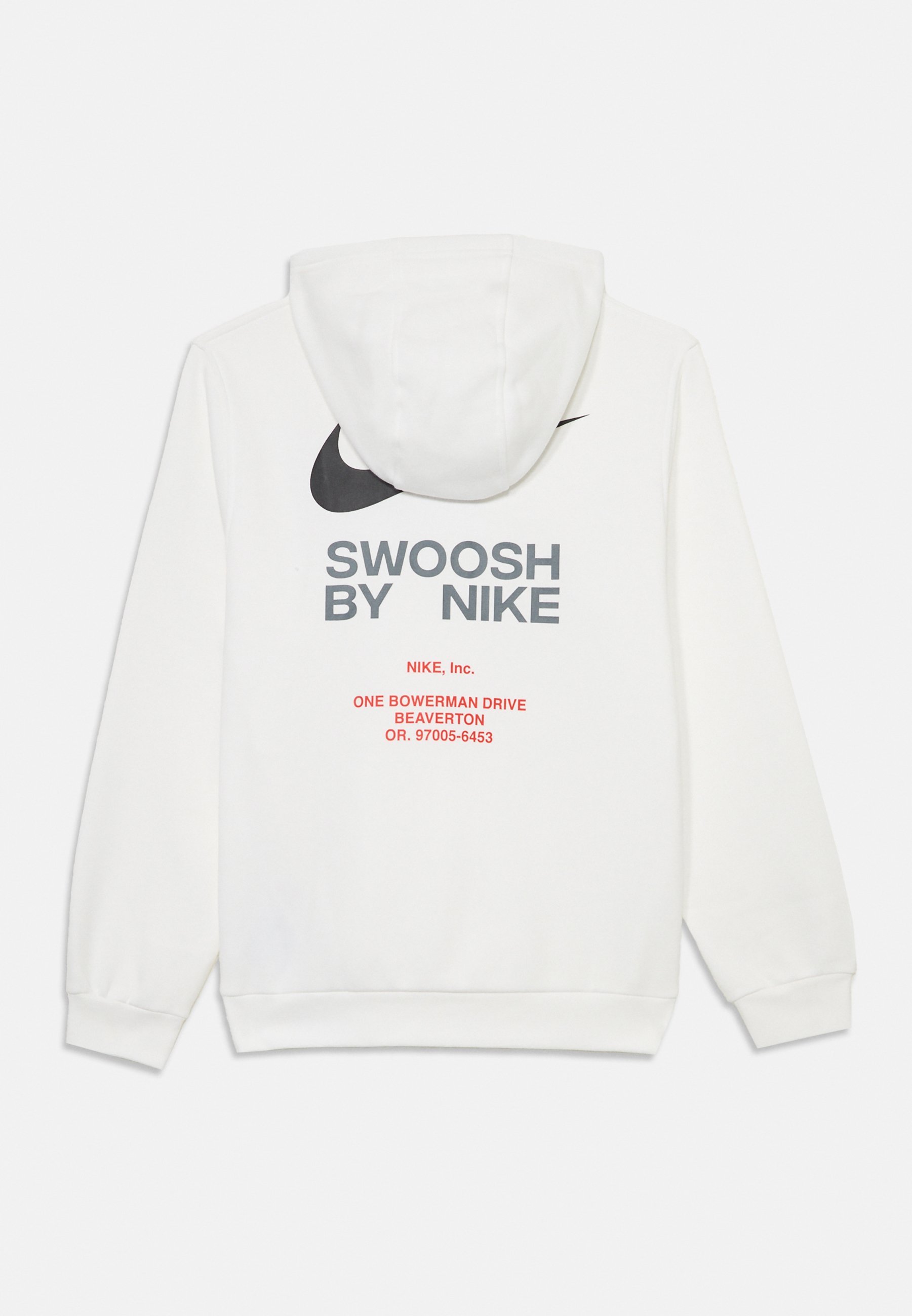Nike Sportswear HOODIE - Hettegenser - white/black