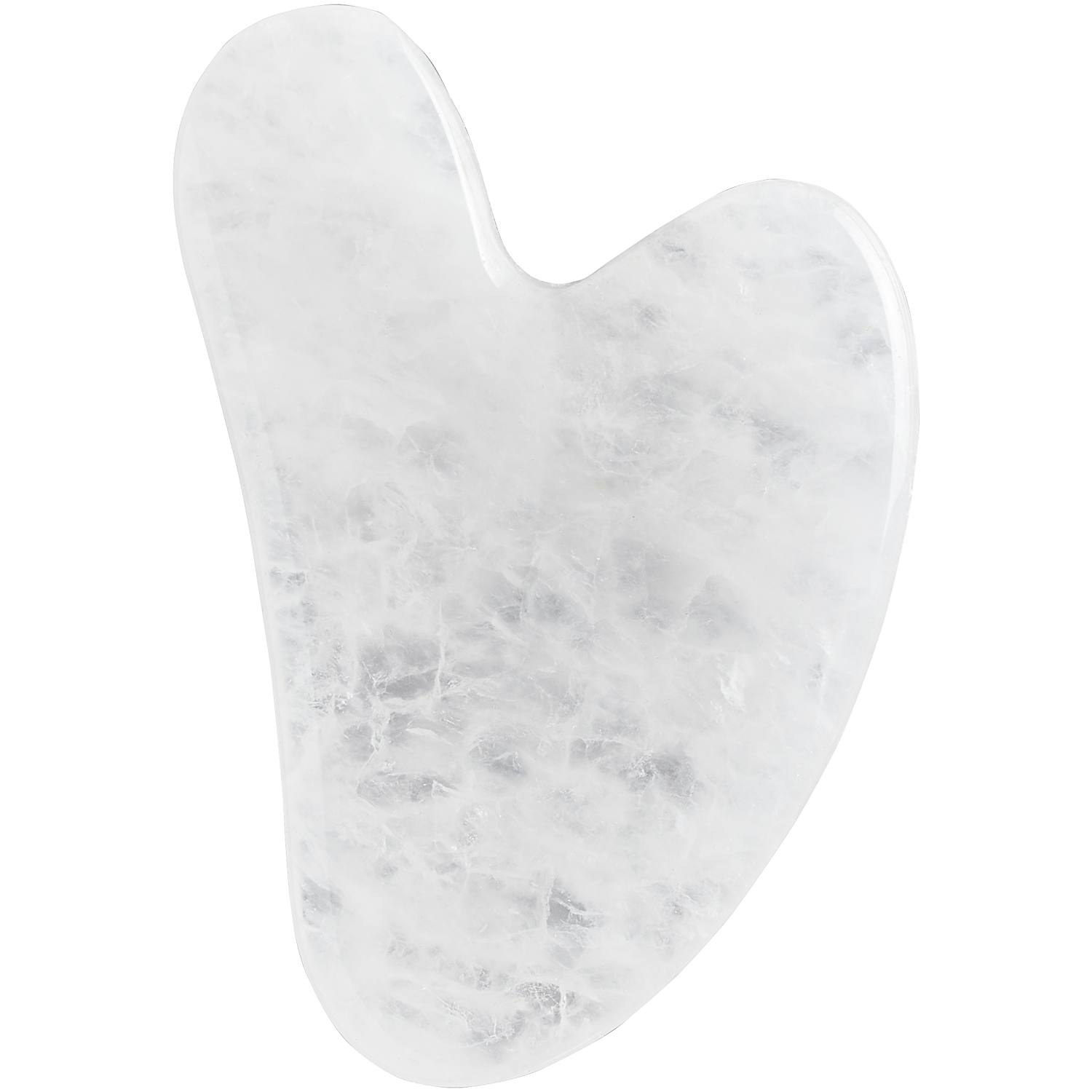 Hebe Profesjonell Bergkrystall Gua Sha Stein