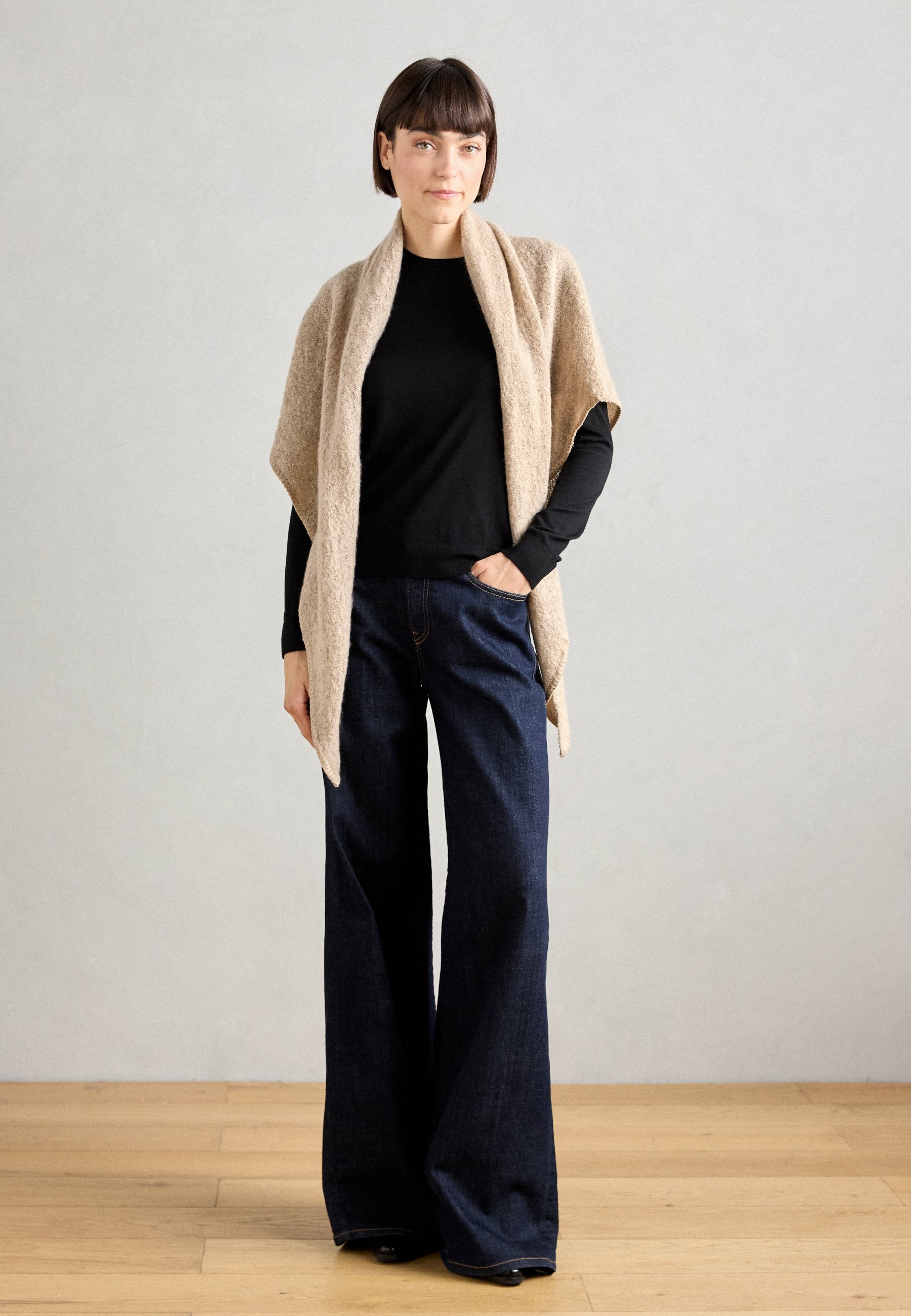 Sciarpa Anna Field - beige chiaro