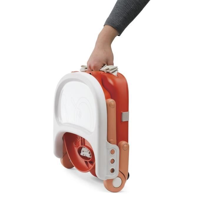 Seggiolino rialzato CHICCO Pocket Snack - Rosso papavero