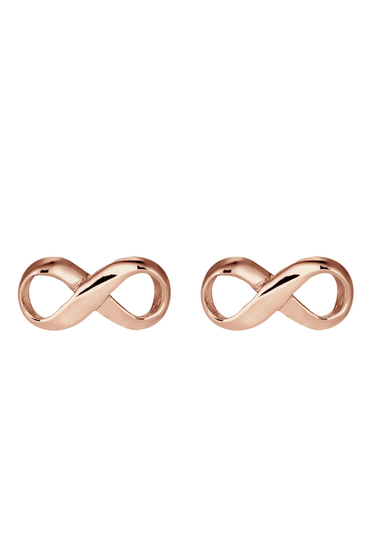 Elli Femmes Clous d'oreilles Symbole Infinité en Argent Sterling 925