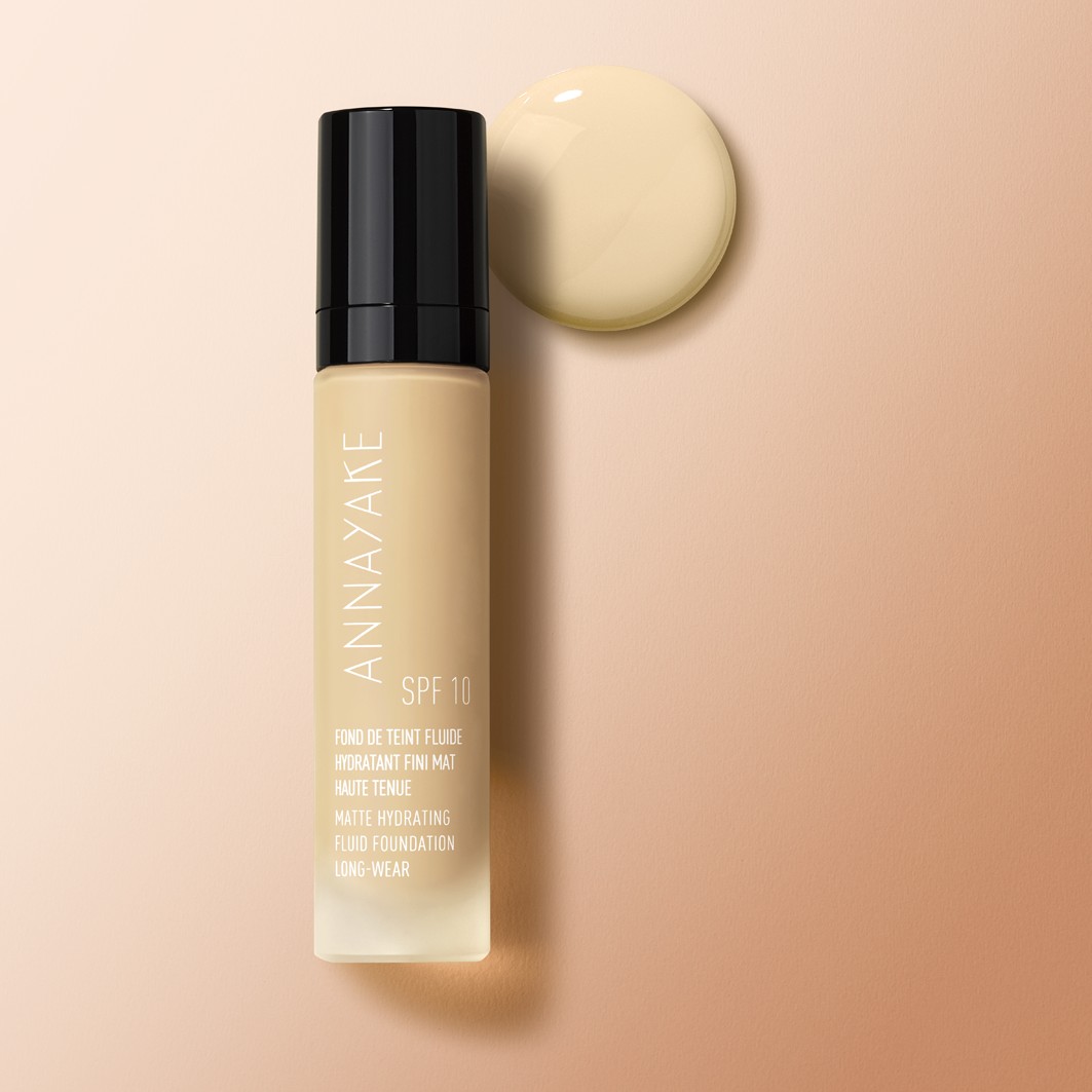 Annayake Matte hydrating fluid foundation long wear SPF10