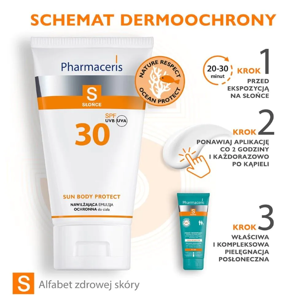 Pharmaceris S Nawilżająca emulsja ochronna do ciała SPF30