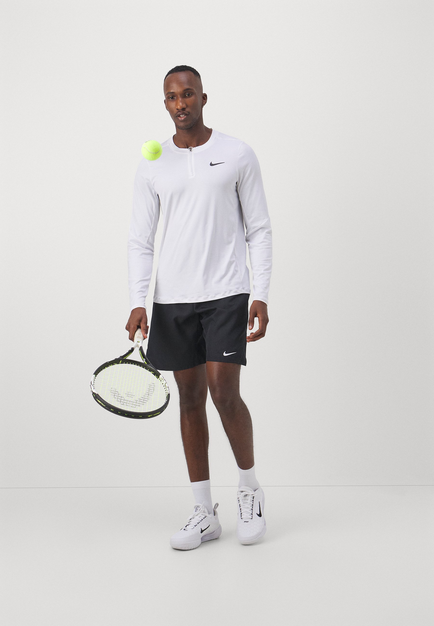 Nike Performance COURT VICTORY – Sportshorts – Schwarz/Weiß