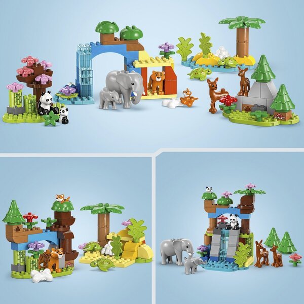 LEGO Duplo 10446 3-u-1 Obitelji Divlje životinje
