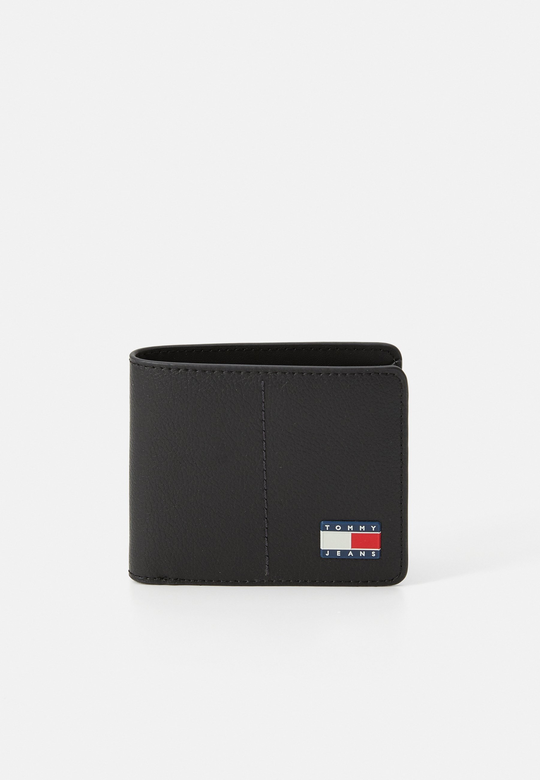 Tommy Jeans HERITAGE WALLET - Portemonnee - zwart