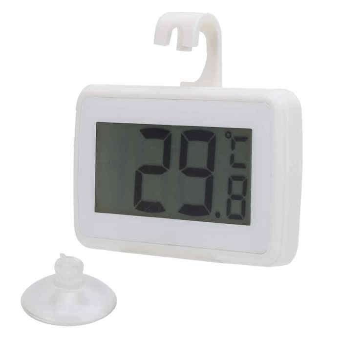 Termómetro para frigorífico doméstico con gancho magnético, alarma para congelador de supermercado, de -20 a 110 °C.