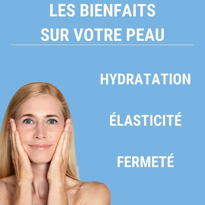 Pure Hyaluronic Acid - 150 mg/day - Anti-aging and Joint Health - 120 capsules - Food supplement - Made in France