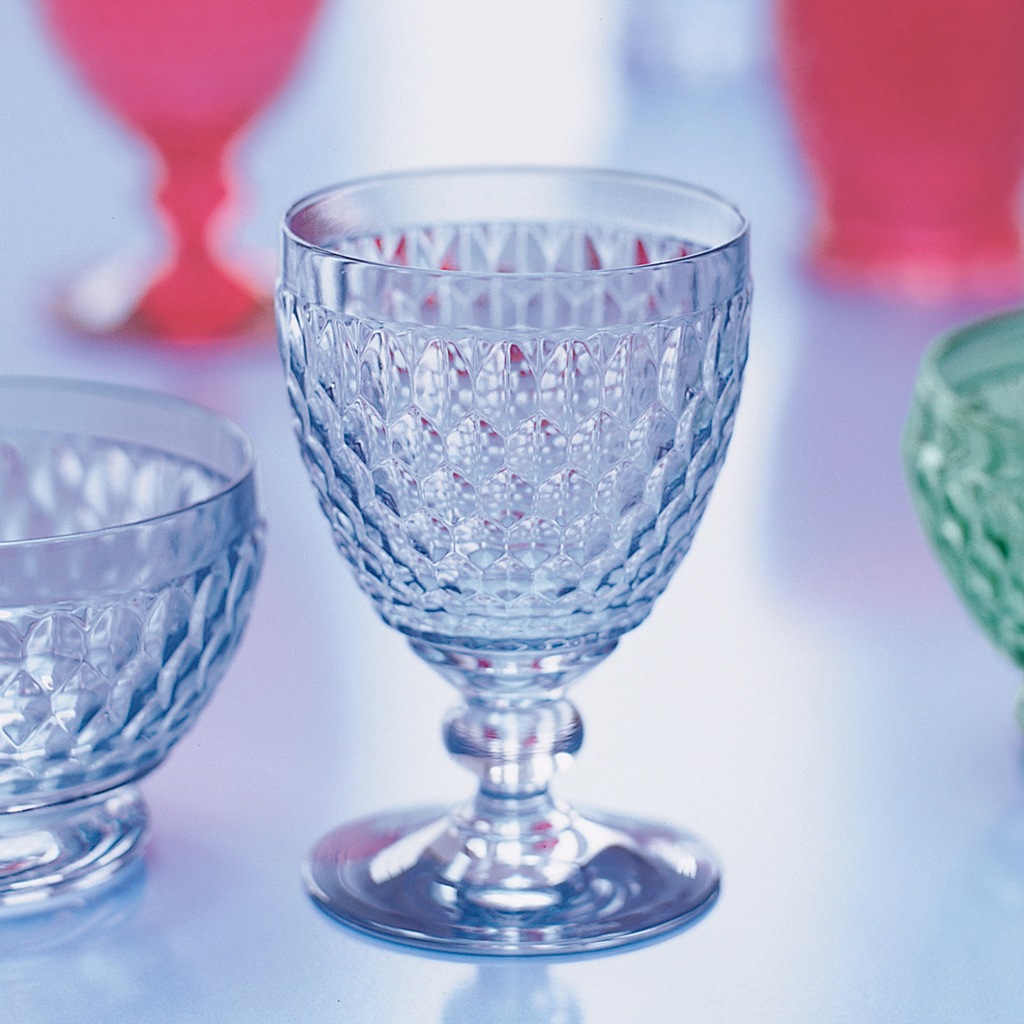 Verre à vin rouge Villeroy & Boch, bleu, coloris Boston - 1 pièce