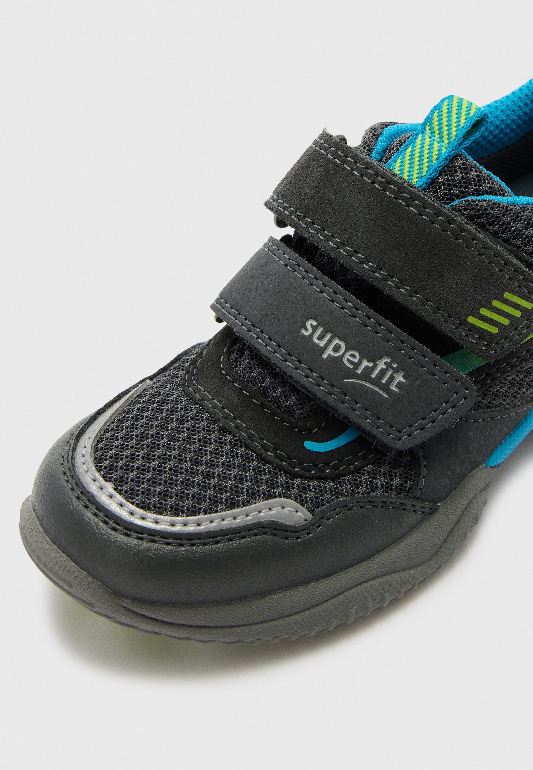 Superfit STORM - Sneakers laag - grau/türkis