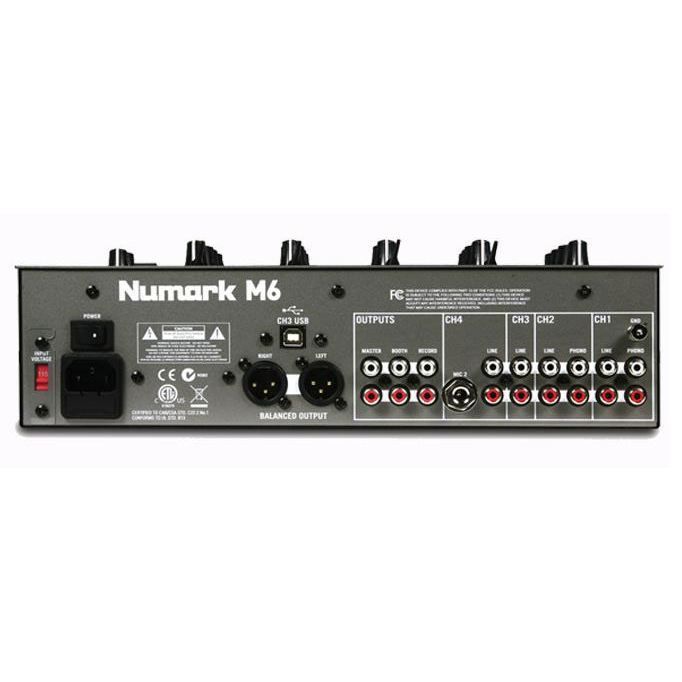 M6 USB DJ Mixers