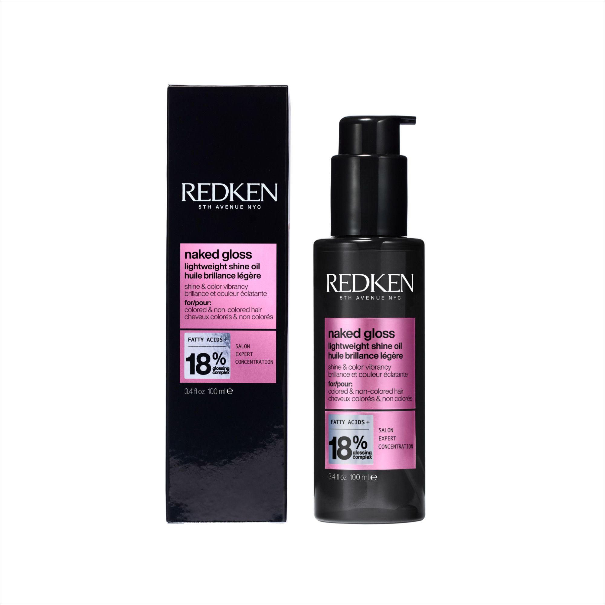 Vlasový olej Naked Gloss Kadernícke ošetrenia