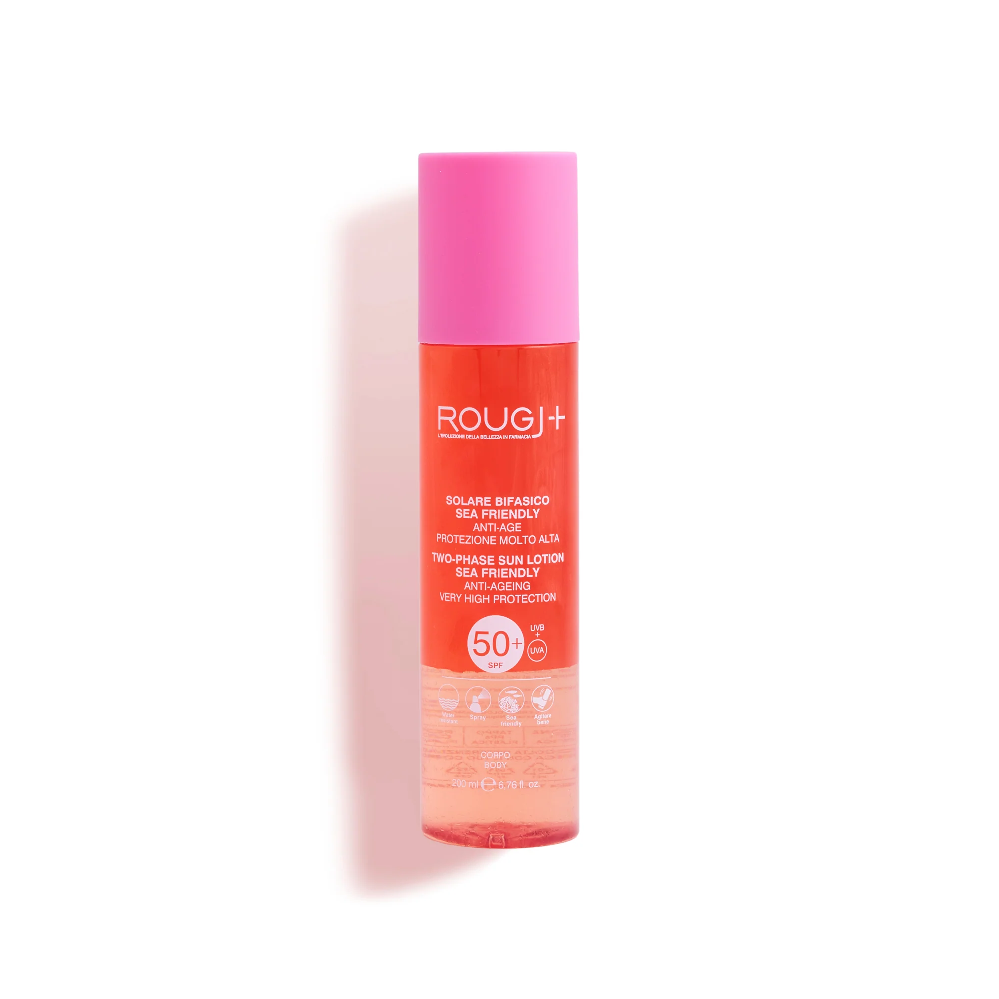 Solari Suntech Solare Bifasico SPF50+ Anti-Age - Spray solare corpo alta prot.