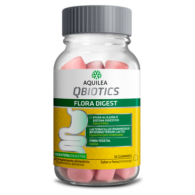 Gomitas Aquilea para el Sistema Digestivo Qbiotics Flora Digest 30 gomitas 30 gomitas