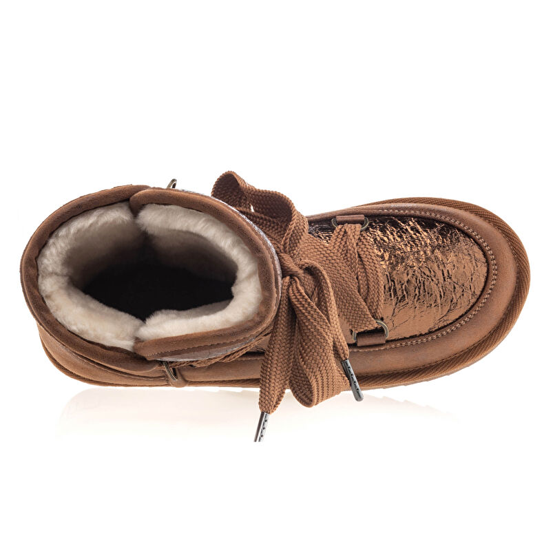 Női barna csizmák / bokacsizmák