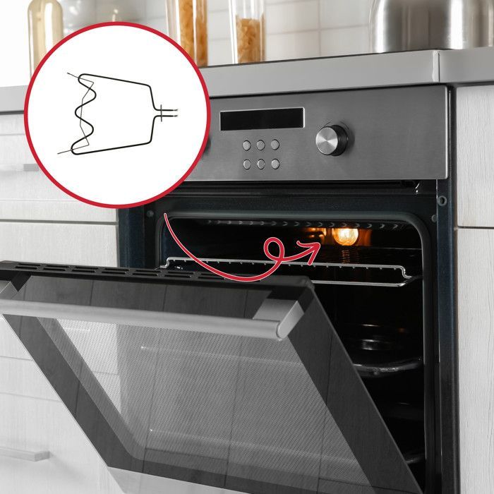 RESISTENCIA INFERIOR DE 1150W PARA HORNO WHIRLPOOL, BAUKNECHT, LADEN C00319574, 481010551720