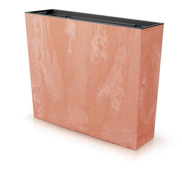 Skrzynka ogrodowa 58 x 18 x 49,8 cm Urbi Beton Effect terakota PROSPERPLAST